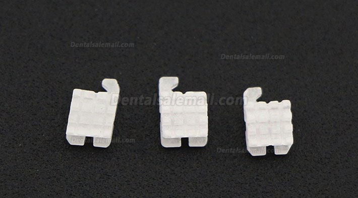 20Pcs/5Pack Dental Orthodontic Ceramic Bracket Braces MBT 022 345 Hooks